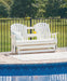 Hyland wave Outdoor Glider Loveseat - Tony’s Furniture Store & Linen (GA) - Multi Location
