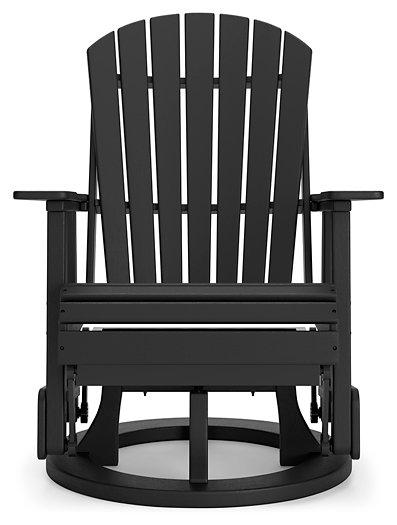 Hyland wave Outdoor Swivel Glider Chair - Tony’s Furniture Store & Linen (GA) - Multi Location