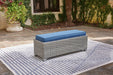 Naples Beach Outdoor Bench with Cushion - Tony’s Furniture Store & Linen (GA) - Multi Location