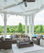 Oasis Court Outdoor Sofa/Chairs/Table Set (Set of 4) - Tony’s Furniture Store & Linen (GA) - Multi Location