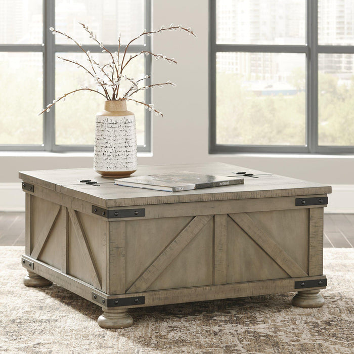 Aldwin Coffee Table With Storage - Tony’s Furniture Store & Linen (GA) - Multi Location