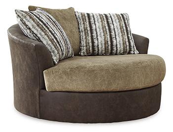 Alesbury Oversized Swivel Accent Chair - Tony’s Furniture Store & Linen (GA) - Multi Location