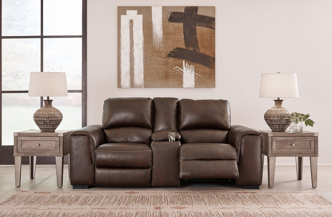 Alessandro Power Reclining Loveseat with Console - Tony’s Furniture Store & Linen (GA) - Multi Location
