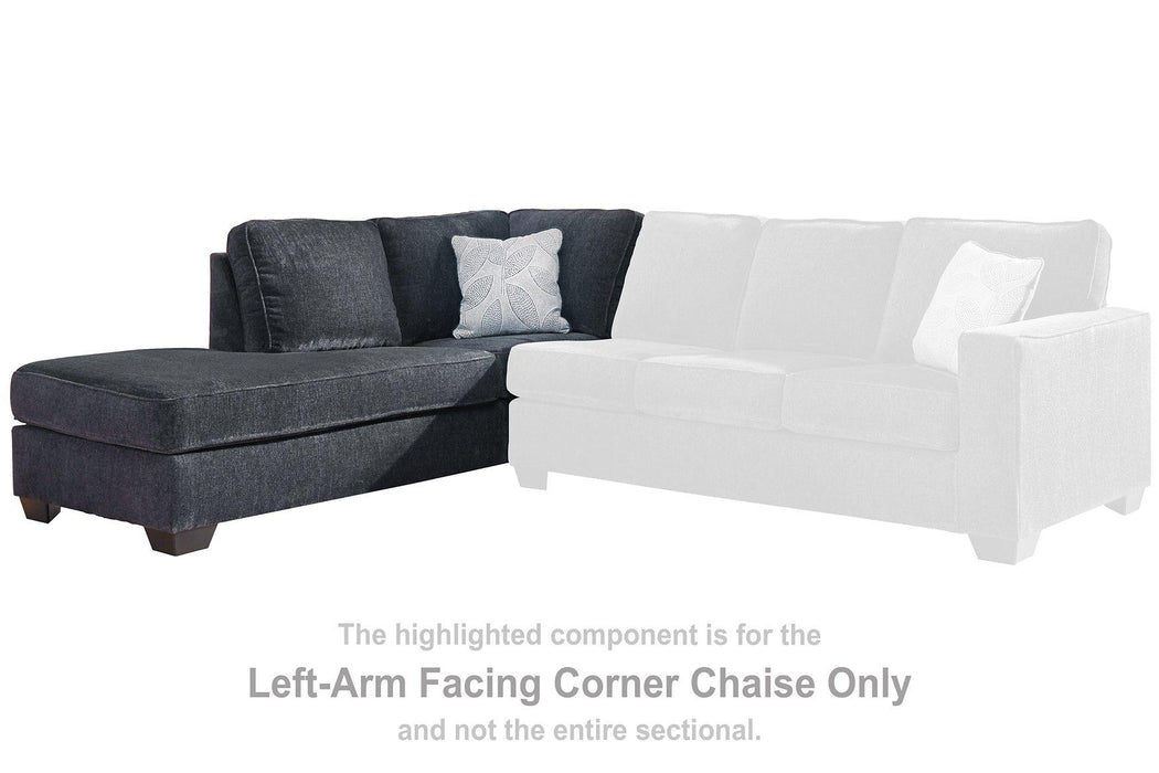 Altari 2-Piece Sleeper Sectional with Chaise - Tony’s Furniture Store & Linen (GA) - Multi Location