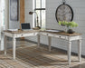 Realyn 2-Piece Home Office Desk - Tony’s Furniture Store & Linen (GA) - Multi Location
