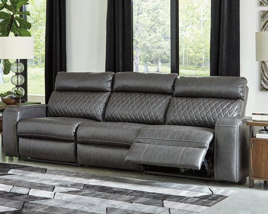Samperstone Power Reclining Sectional - Tony’s Furniture Store & Linen (GA) - Multi Location