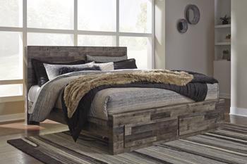 Derekson Bed with 2 Storage Drawers - Tony’s Furniture Store & Linen (GA) - Multi Location
