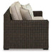 Coastline Bay Outdoor Loveseat with Cushion - Tony’s Furniture Store & Linen (GA) - Multi Location