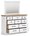 Ashbryn Dresser and Mirror - Tony’s Furniture Store & Linen (GA) - Multi Location