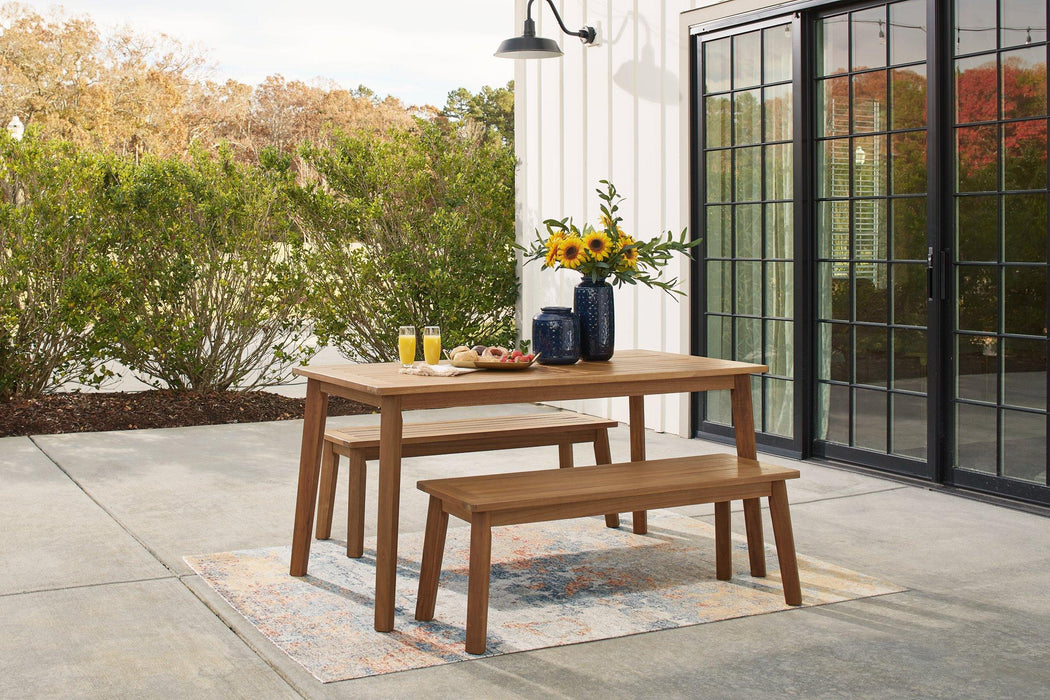 Janiyah Outdoor Dining Set - Tony’s Furniture Store & Linen (GA) - Multi Location