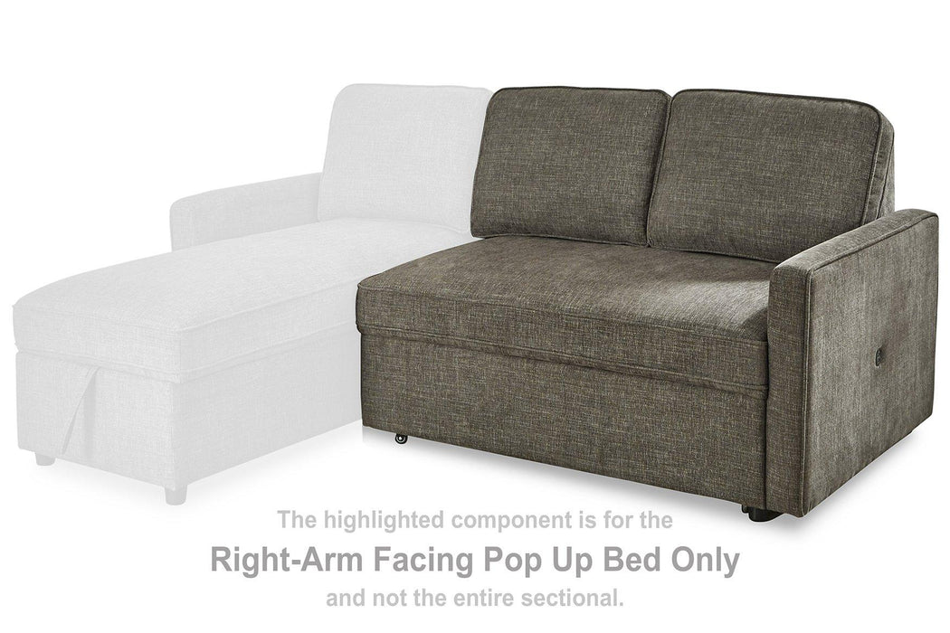 Kerle 2-Piece Sectional with Pop Up Bed - Tony’s Furniture Store & Linen (GA) - Multi Location