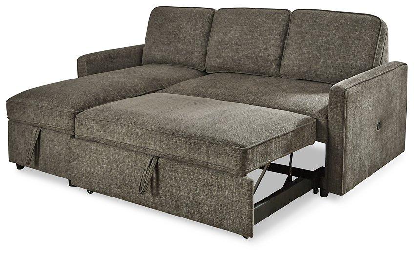 Kerle 2-Piece Sectional with Pop Up Bed - Tony’s Furniture Store & Linen (GA) - Multi Location
