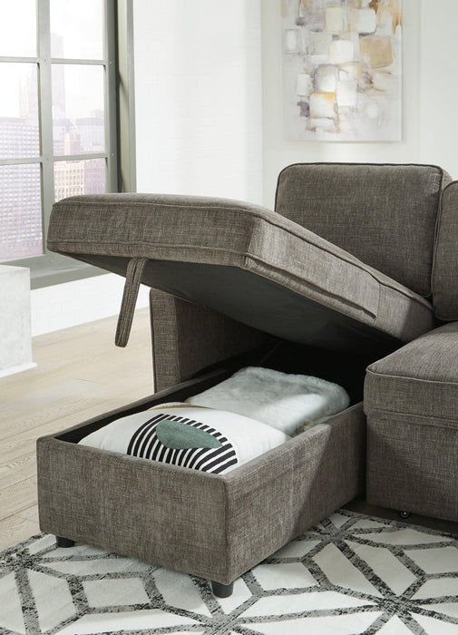 Kerle 2-Piece Sectional with Pop Up Bed - Tony’s Furniture Store & Linen (GA) - Multi Location
