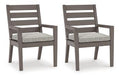 Hillside Barn Outdoor Dining Arm Chair (Set of 2) - Tony’s Furniture Store & Linen (GA) - Multi Location
