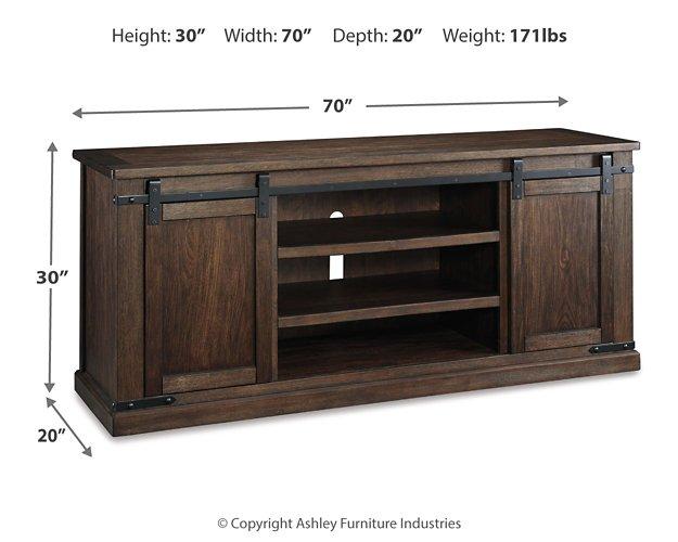 Budmore 70" TV Stand - Tony’s Furniture Store & Linen (GA) - Multi Location
