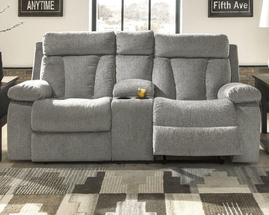 Mitchiner Reclining Loveseat with Console - Tony’s Furniture Store & Linen (GA) - Multi Location