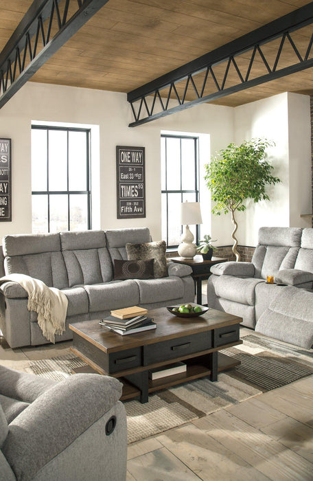 Mitchiner Reclining Sofa with Drop Down Table - Tony’s Furniture Store & Linen (GA) - Multi Location