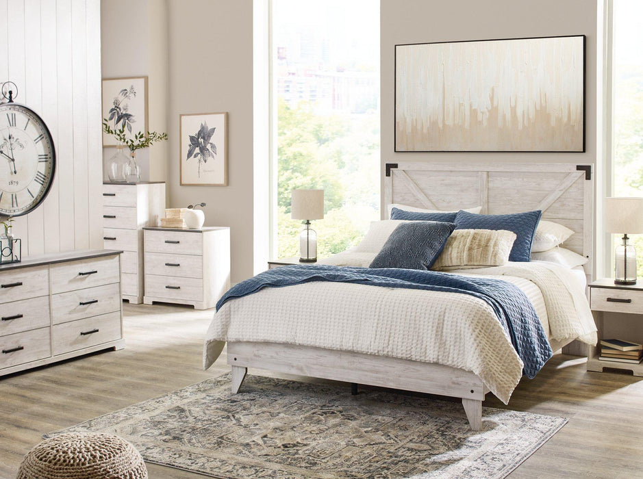 Shawburn Crossbuck Panel Bed - Tony’s Furniture Store & Linen (GA) - Multi Location