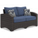 Windglow Outdoor Loveseat with Cushion - Tony’s Furniture Store & Linen (GA) - Multi Location