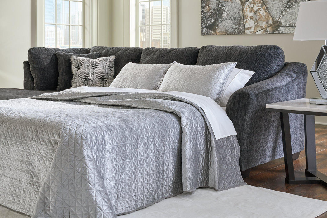 Biddeford 2-Piece Sleeper Sectional with Chaise - Tony’s Furniture Store & Linen (GA) - Multi Location