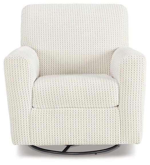 Herstow Swivel Glider Accent Chair - Tony’s Furniture Store & Linen (GA) - Multi Location