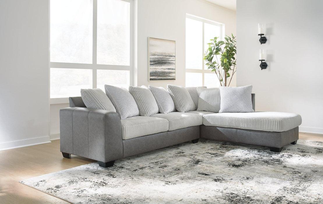 Clairette Court Sectional with Chaise - Tony’s Furniture Store & Linen (GA) - Multi Location