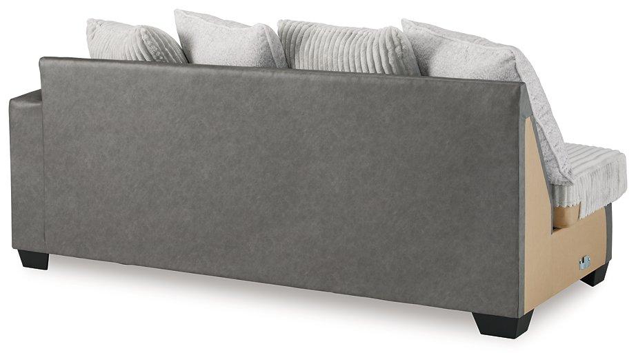 Clairette Court Sectional with Chaise - Tony’s Furniture Store & Linen (GA) - Multi Location