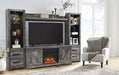 Wynnlow 4-Piece Entertainment Center with Electric Fireplace - Tony’s Furniture Store & Linen (GA) - Multi Location