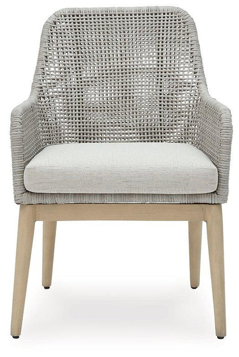 Seton Creek Outdoor Dining Arm Chair (Set of 2) - Tony’s Furniture Store & Linen (GA) - Multi Location