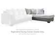 Clairette Court Sectional with Chaise - Tony’s Furniture Store & Linen (GA) - Multi Location
