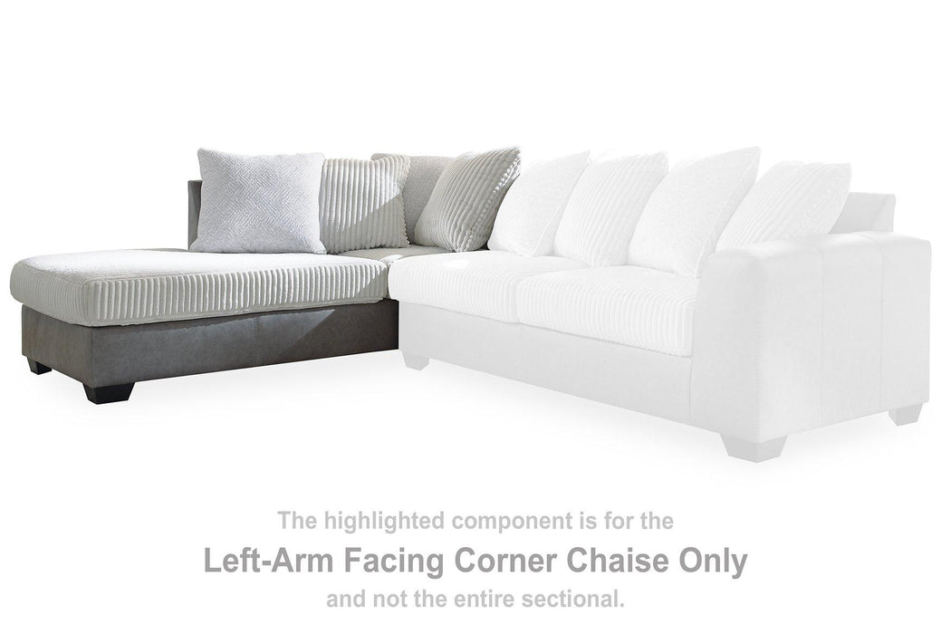 Clairette Court Sectional with Chaise - Tony’s Furniture Store & Linen (GA) - Multi Location
