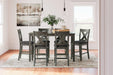 Caitbrook Counter Height Dining Table and Bar Stools (Set of 7) - Tony’s Furniture Store & Linen (GA) - Multi Location