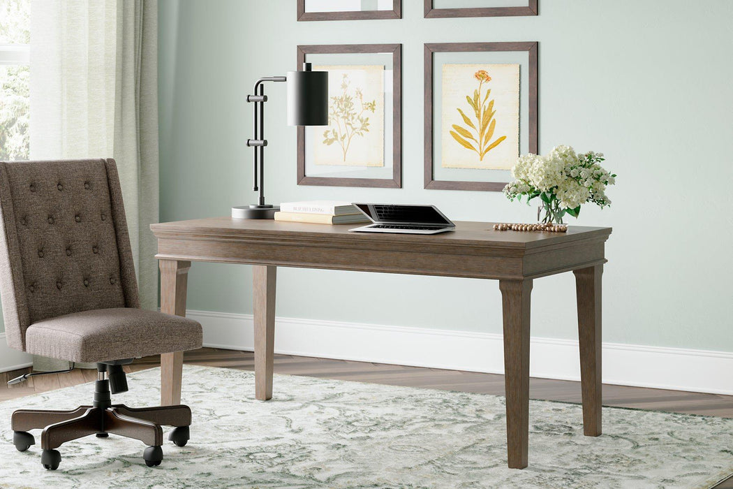 Janismore 63" Home Office Desk - Tony’s Furniture Store & Linen (GA) - Multi Location