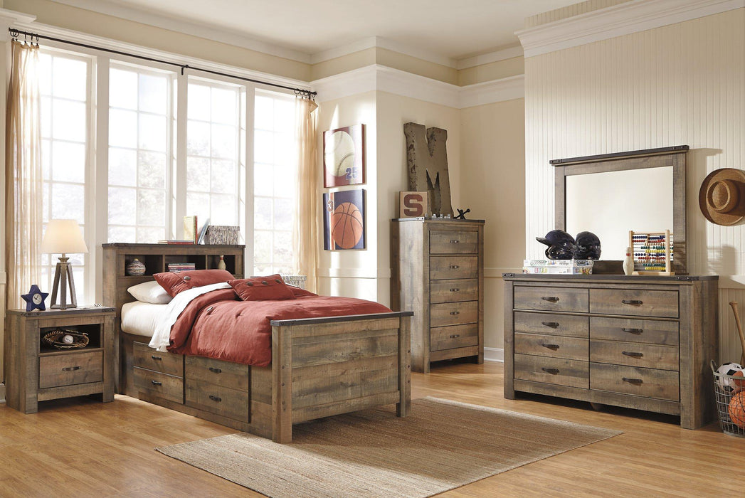 Trinell Youth Bed with 2 Storage Drawers - Tony’s Furniture Store & Linen (GA) - Multi Location