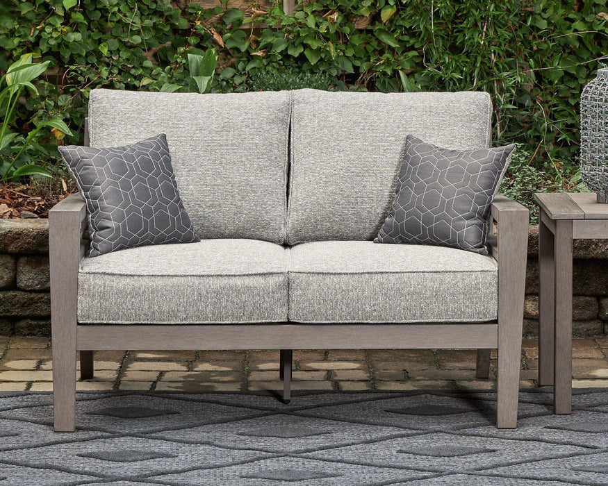 Hillside Barn Outdoor Loveseat with Cushion - Tony’s Furniture Store & Linen (GA) - Multi Location