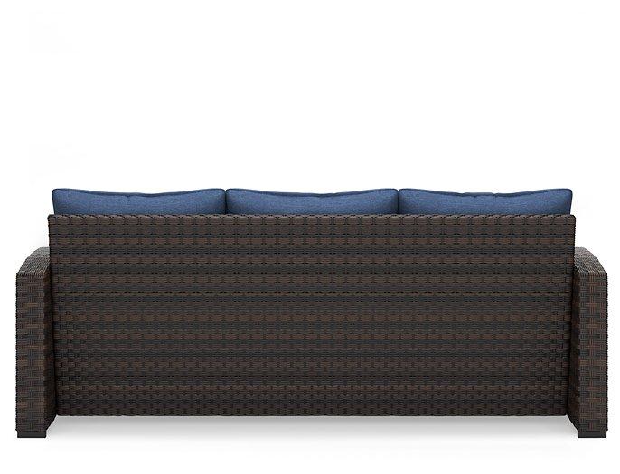 Windglow Outdoor Sofa with Cushion - Tony’s Furniture Store & Linen (GA) - Multi Location