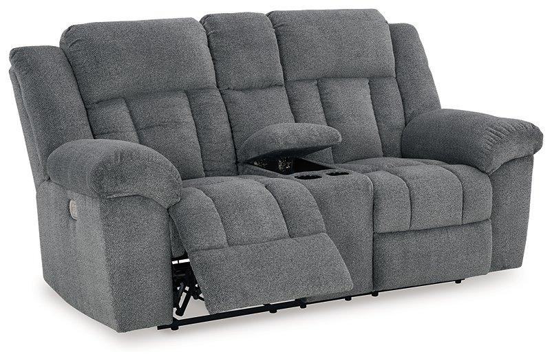 Tip-Off Power Reclining Loveseat - Tony’s Furniture Store & Linen (GA) - Multi Location