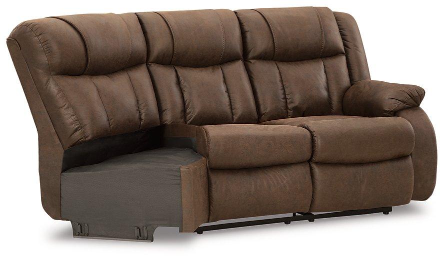 Trail Boys 2-Piece Reclining Sectional - Tony’s Furniture Store & Linen (GA) - Multi Location