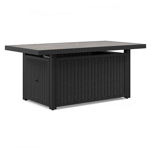 Beachcroft Outdoor Fire Pit Table - Tony’s Furniture Store & Linen (GA) - Multi Location