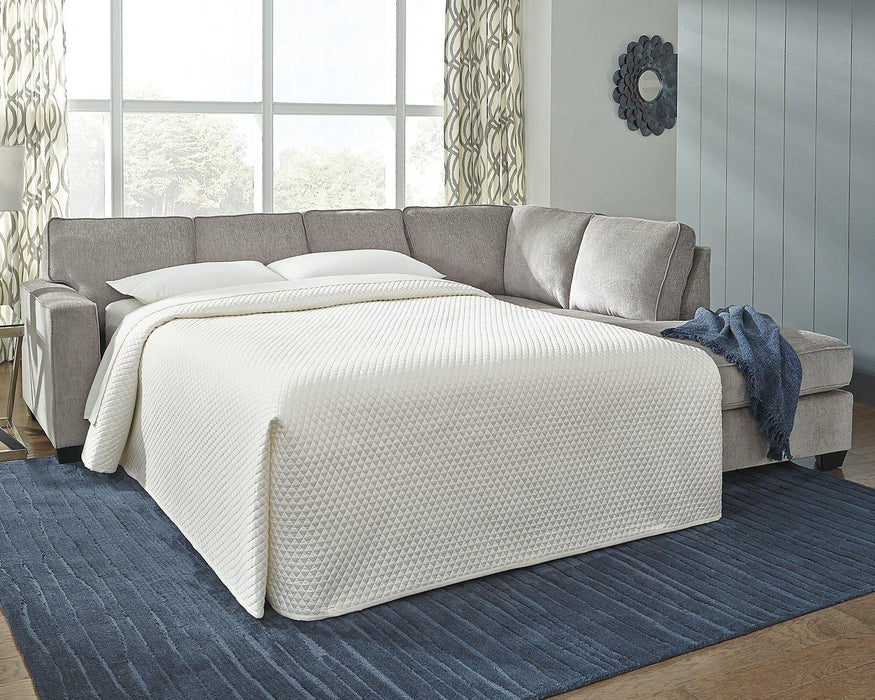 Altari 2-Piece Sleeper Sectional with Chaise - Tony’s Furniture Store & Linen (GA) - Multi Location