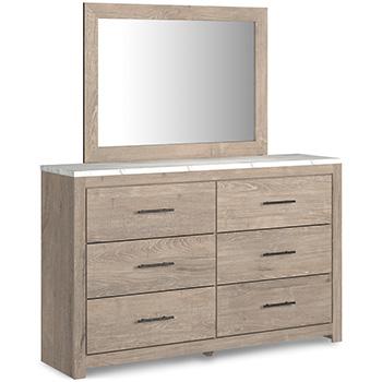 Senniberg Dresser and Mirror - Tony’s Furniture Store & Linen (GA) - Multi Location
