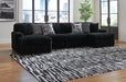 Midnight-Madness Sectional with Chaise - Tony’s Furniture Store & Linen (GA) - Multi Location