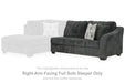Biddeford 2-Piece Sleeper Sectional with Chaise - Tony’s Furniture Store & Linen (GA) - Multi Location