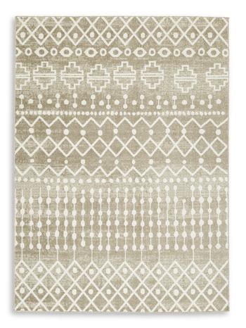 Bunchly 4'11" x 7'2" Washable Rug - Tony’s Furniture Store & Linen (GA) - Multi Location