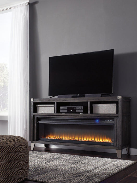 Todoe 65" TV Stand with Electric Fireplace - Tony’s Furniture Store & Linen (GA) - Multi Location