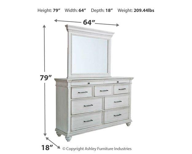 Kanwyn Dresser and Mirror - Tony’s Furniture Store & Linen (GA) - Multi Location
