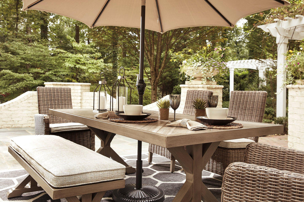 Beachcroft Outdoor Dining Table - Tony’s Furniture Store & Linen (GA) - Multi Location