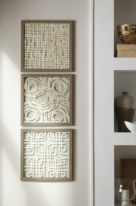 Odella Wall Decor (Set of 3) - Tony’s Furniture Store & Linen (GA) - Multi Location
