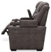 HyllMont Power Reclining Loveseat with Console - Tony’s Furniture Store & Linen (GA) - Multi Location