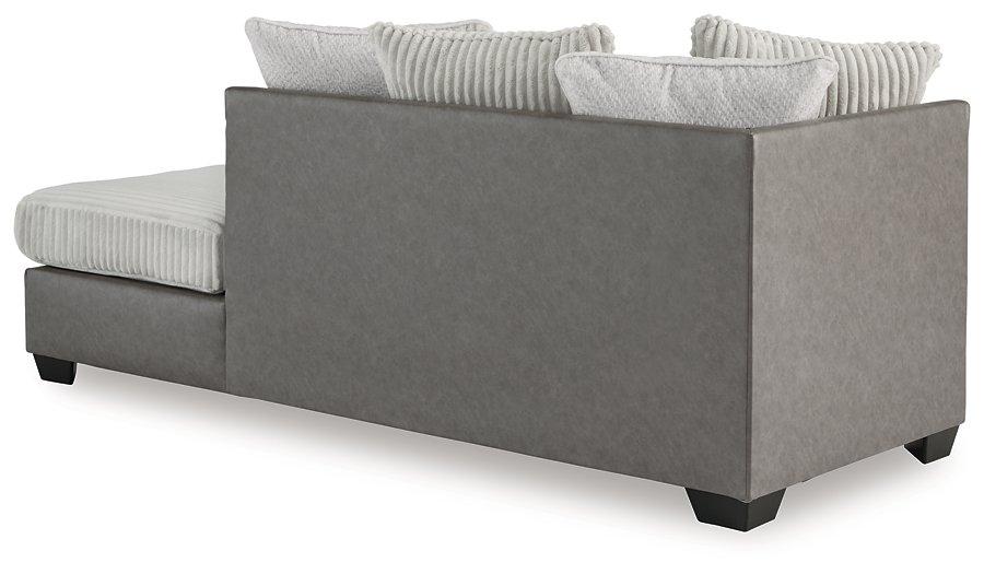 Clairette Court Sectional with Chaise - Tony’s Furniture Store & Linen (GA) - Multi Location
